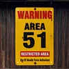 Warning - Vintage Metal Signs(12*16Inch) - Warning