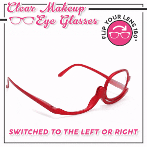 Clear Makeup Eye Glasses