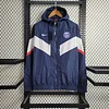 2023/2024 Paris Saint-Germain Windbreaker(Navy Blue-White)Football Shirt 1:1 Thai Quality
