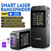 Laser Measurement Meter/Foot/Inch Unit Switch, Measure Distance, Area, Volume And Pythagorean Theorem, APP, Type-C Rechargeable