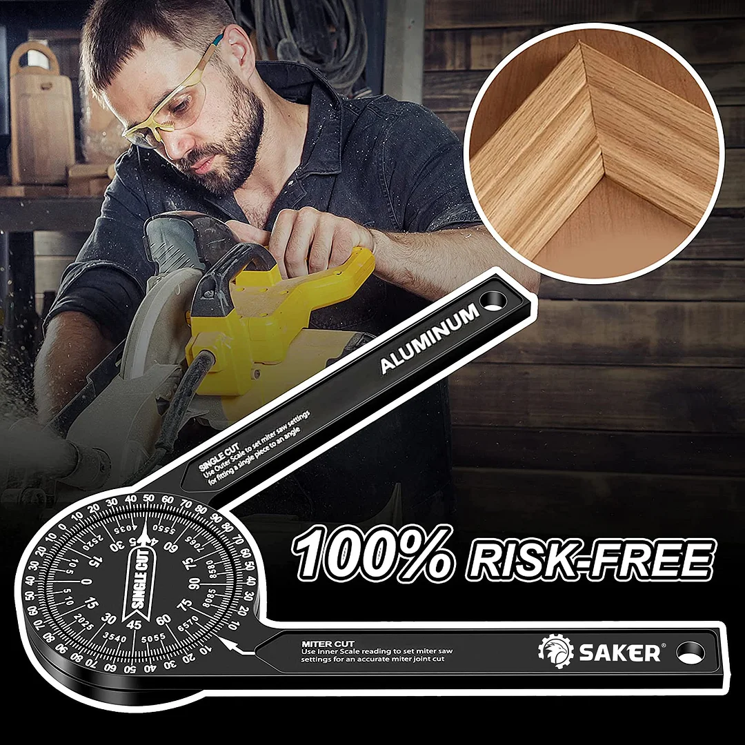SAKER® Miter Saw Protractor 