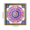 Diamond Painting Special Shaped Drill Mandala With Frame(8.46x8.46inch)