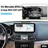 Ugode Mercedes Benz E Class Coupe W207 A207 C207 2010-2016 year Apple CarPlay Android Auto Display Monitor Upgrade Autoradio Stereo 