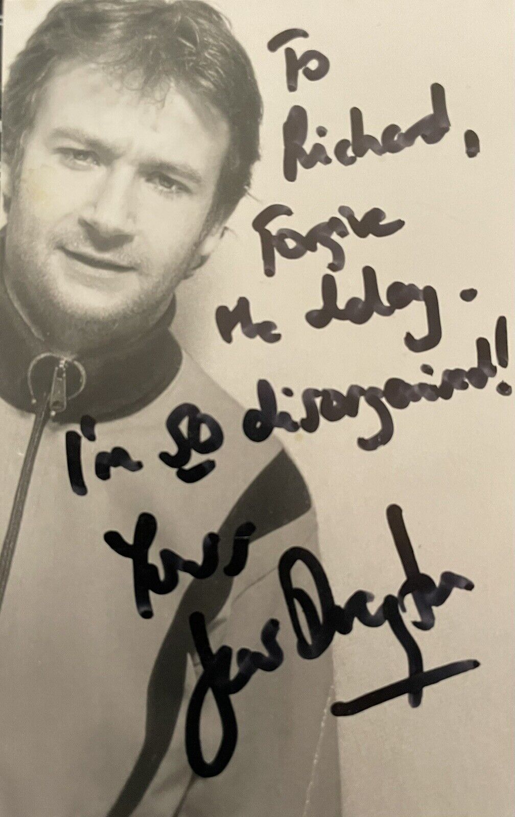 James Dreyfus (Gimme! Gimme! Gimme! - Doctor Who) Hand Signed Photo Poster painting