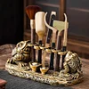 Tea ceremony six gentlemen set tea clip tea set tea knife tea cup holder tool tea brewing accessories