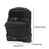 Sling Shoulder Backpack Waterproof Outdoor Tacticals Bag Militarys Sling Daypack