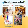 Framed Daisy-Paint By Numbers Acrylic Painting 30*40Cm With Color Box 5Ml（18Colors）