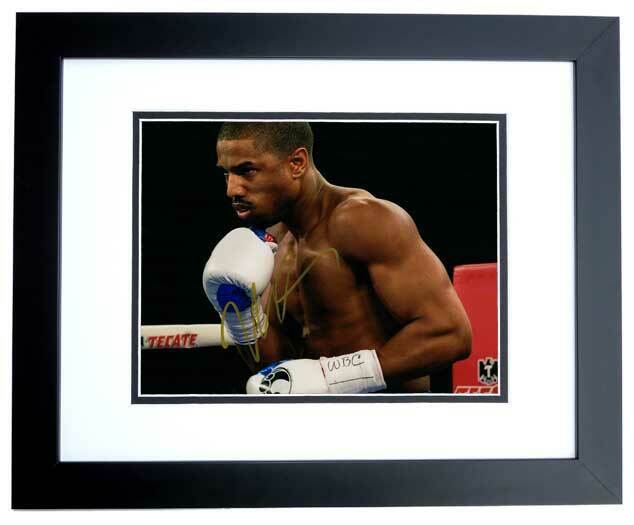 Michael B. Jordan Signed - Autographed CREED 11x14 inch Photo Poster painting - FRAMED