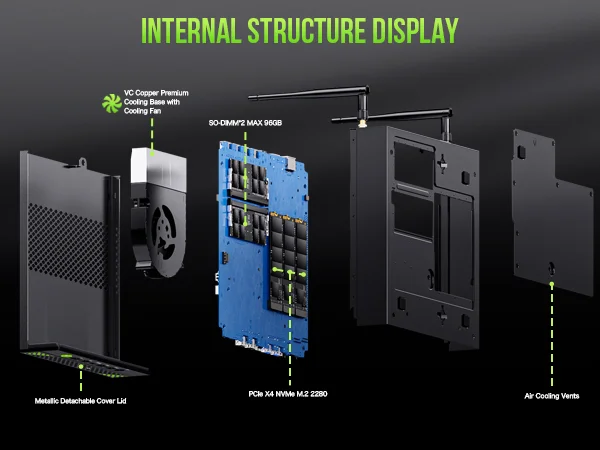 Intel 13th Core i9-13900HK Mini PC--NucBox K10