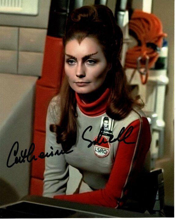 CATHERINE SCHELL signed autographed SPACE: 1999 MAYA 8x10 Photo Poster painting