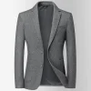 Men's New Slim Fit Non-ironing Woolen Wool Blazer