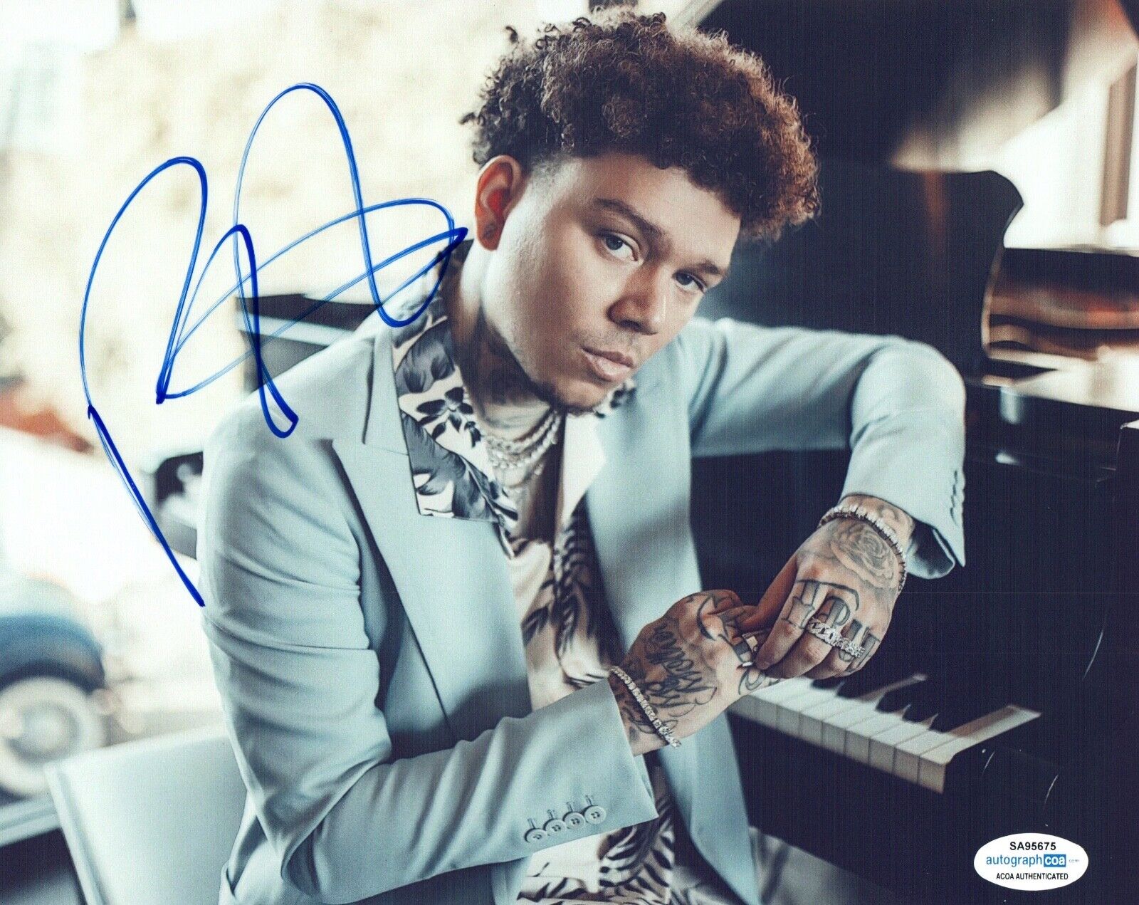 Phora Signed Autographed 8x10 Photo Poster painting Hip Hop Rapper ACOA COA