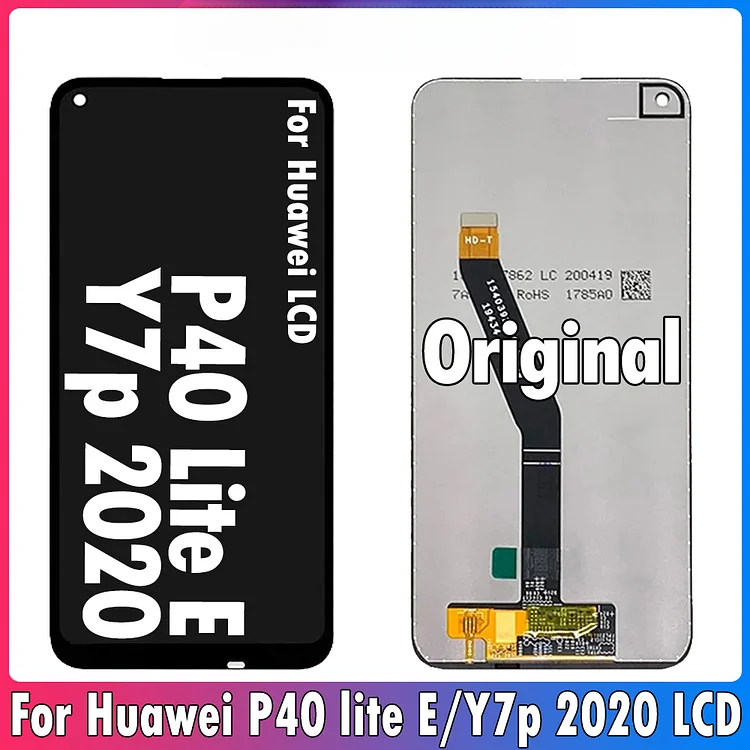 6.39" Original Y7P 2020 LCD Display For Huawei P40 LITE E Lcd Touch Screen Digitizer Assembly ART-L28 ART-L29 ART-L29N WithFrame