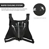 Sports Chest Bag Chest Fanny Pack Adjustable Strap Breathable for Cycling Hiking