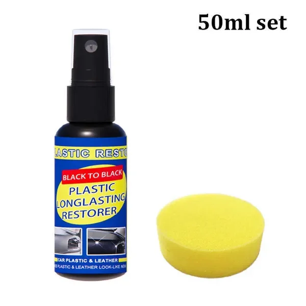 New Restorer Back To Black Gloss Car Cleaning Products Plastic Leather Restore Auto Polish And Repair Coating Renovator