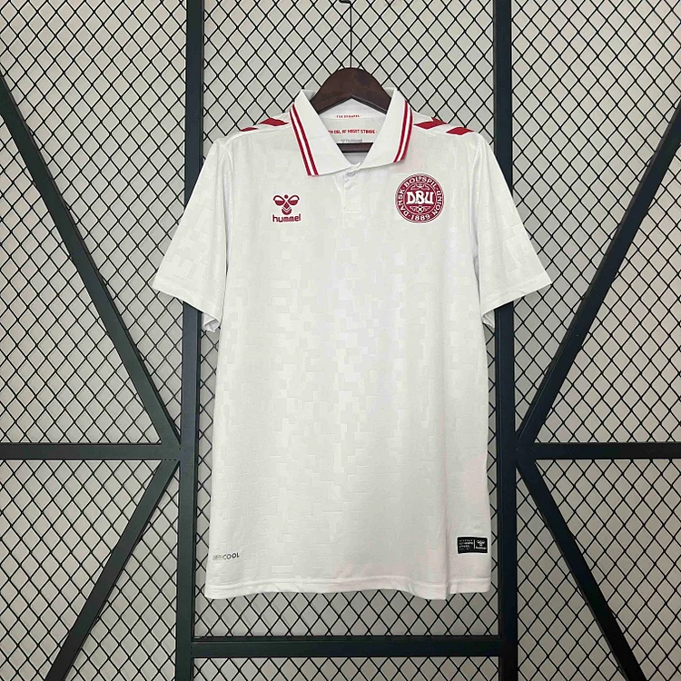 Denmark Away Kit 24/25 Euro Cup 2024 Football Jersey