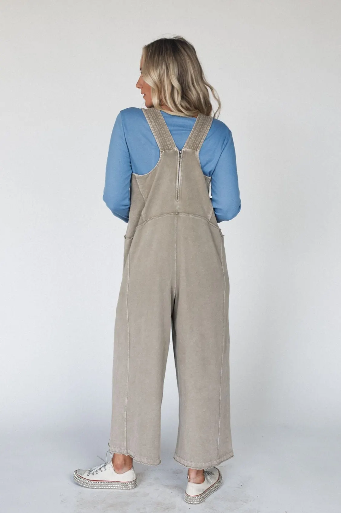 Meadow Dreamer Jumpsuit - Mushroom