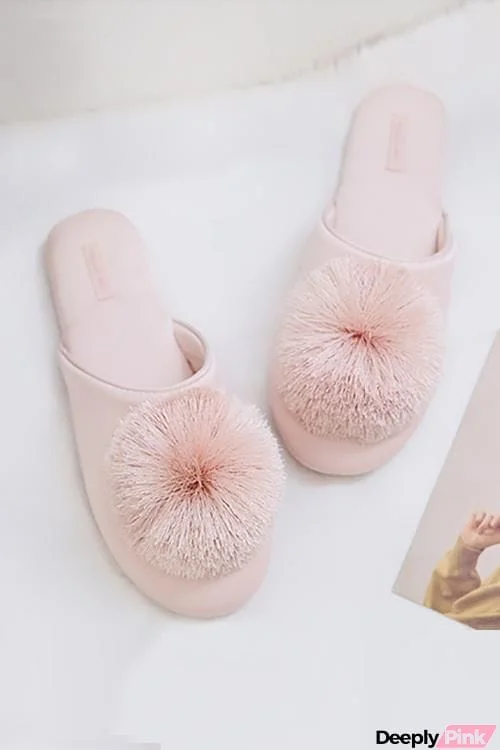 Tassels Pom Pom Slipper