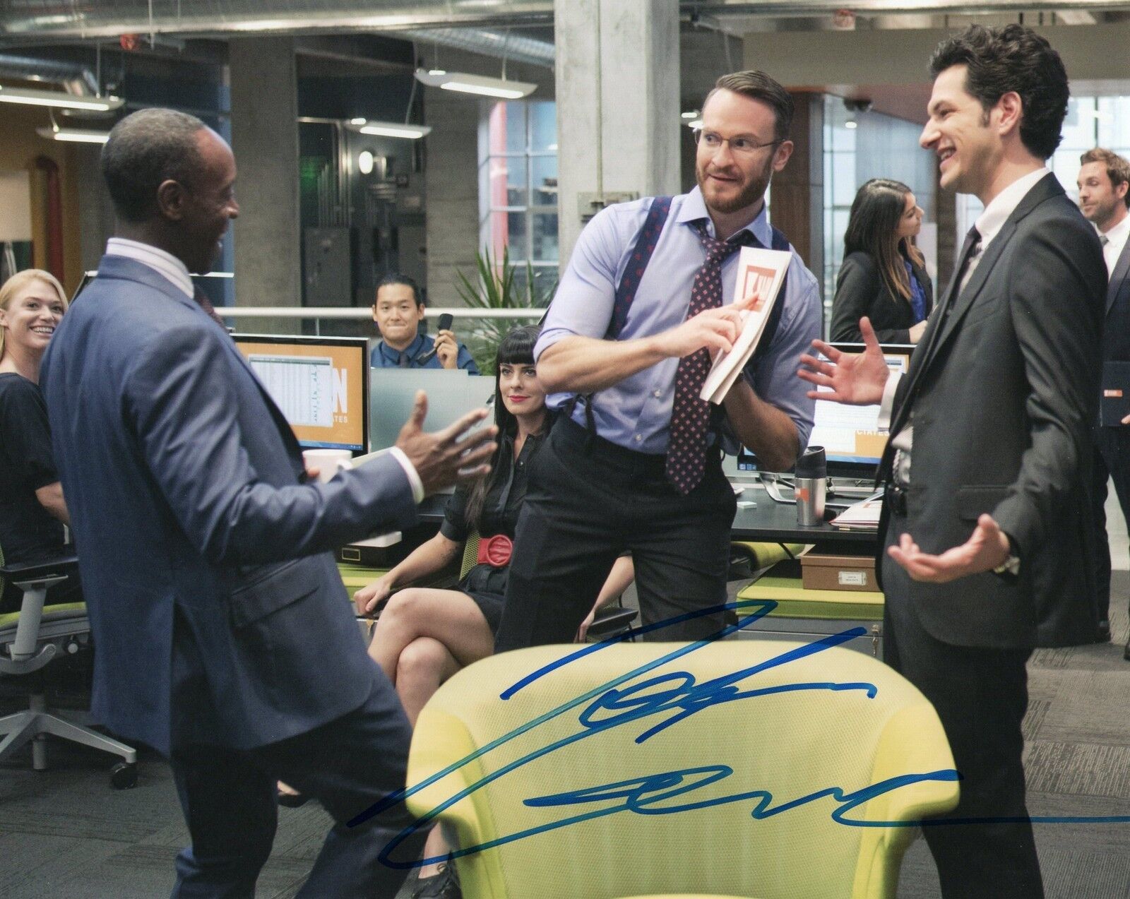 Josh Lawson House of Lies Signed 8x10 Photo Poster painting w/COA #2