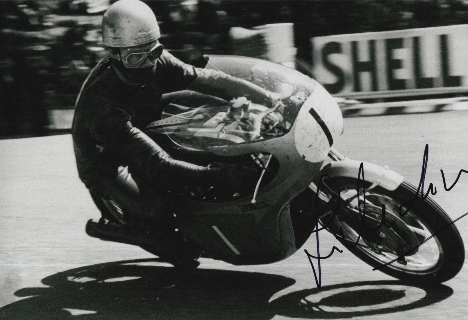 Jim Redman Hand Signed Honda 12x8 Photo Poster painting Isle of Man TT, MOTOGP 2.