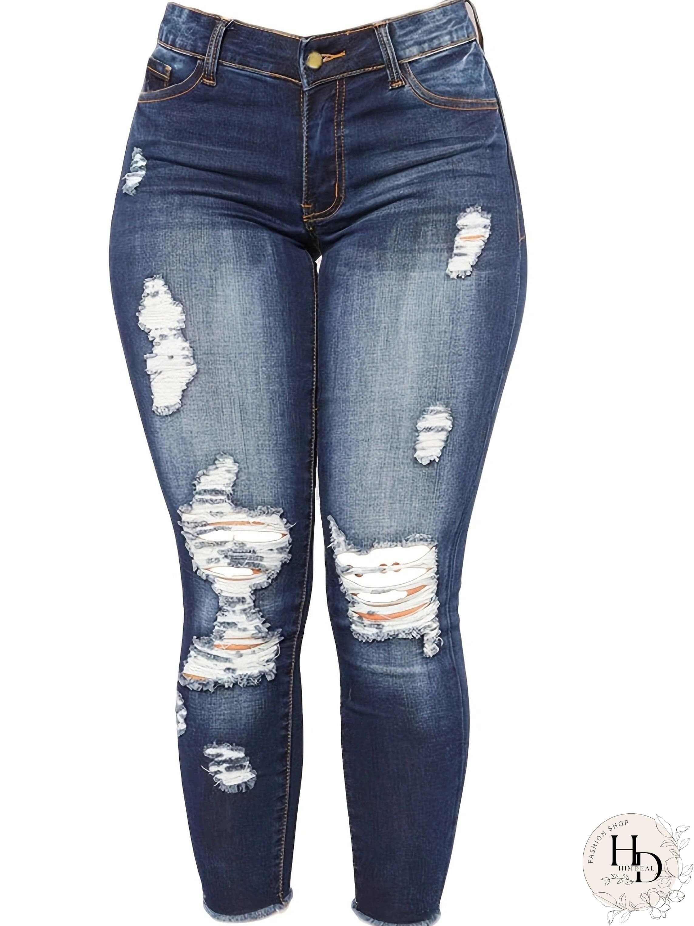 Statement Wide Leg Jeans