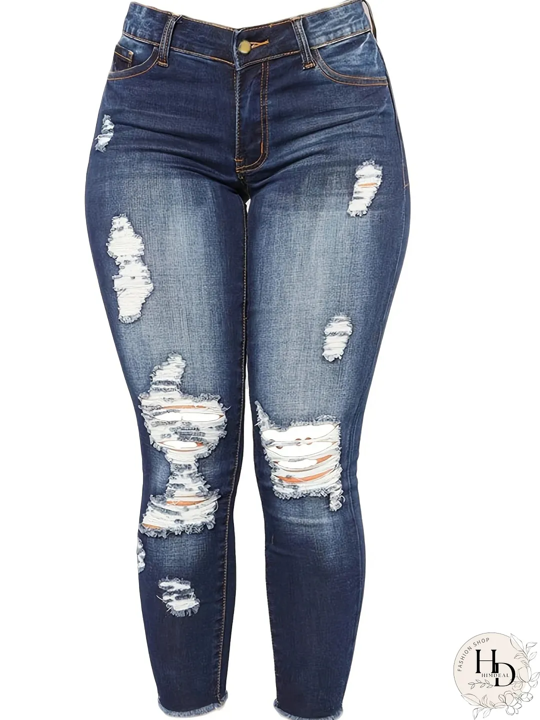 Statement Wide Leg Jeans