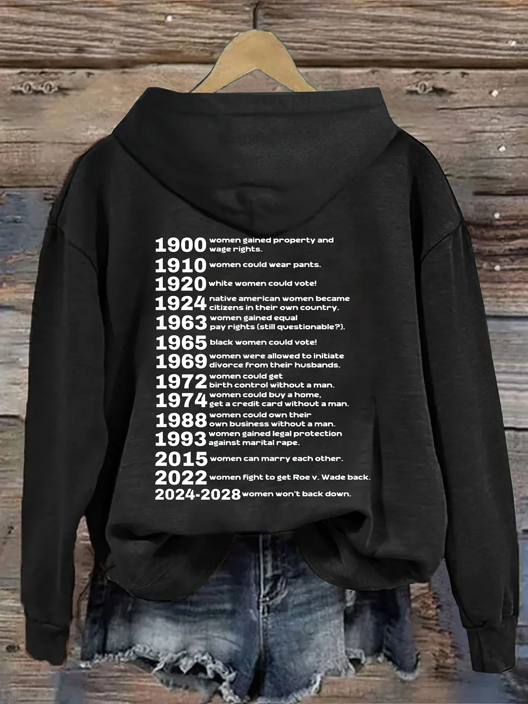 They Didn't Burn Witches They Burned Women Hoodie