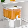 5L Cold Kettle with Faucet & Bracket Refrigerator Juice Water Pitcher for Home