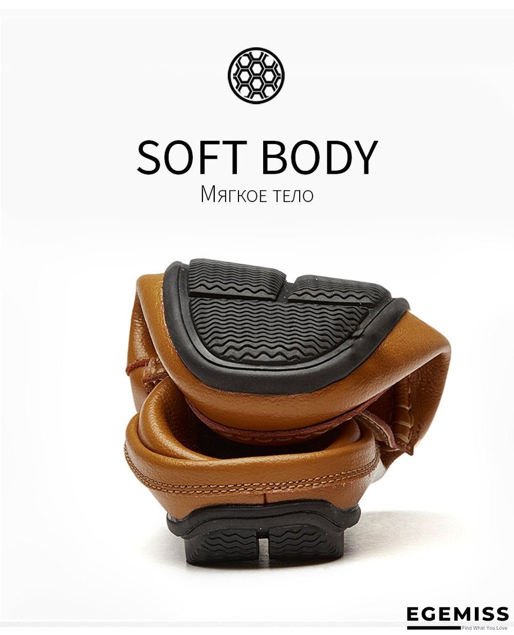 Men's Genuine Leather Loafers Casual Flat Shoes | EGEMISS