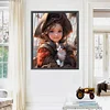 Diamond Painting -DIY Full Square Drill Little Girl（45x55cm）