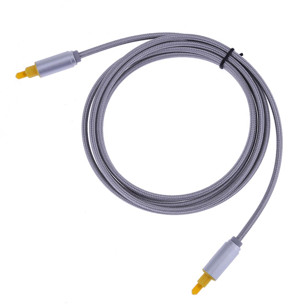 

Weave 2m/6.56ft OD4.0 Digital Optical Audio Toslink Cable Silver, 501 Original