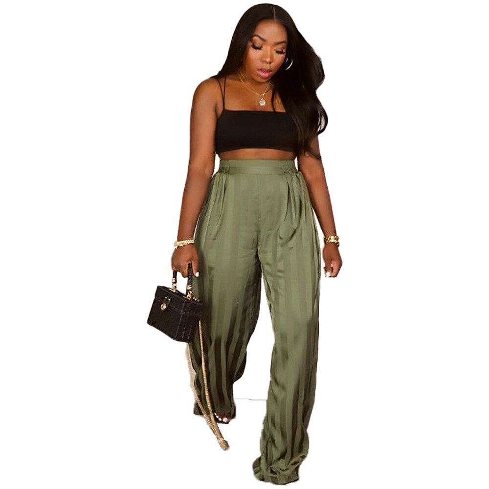 Budgetg Beach Wear Women Wide Leg Long Pants Summer Loose Trousers 2021 Y2k Fashion Clothes High Wasit Streetwear Clothings