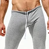Men's Casual Stretch Rib Knit Trousers by Inlyline