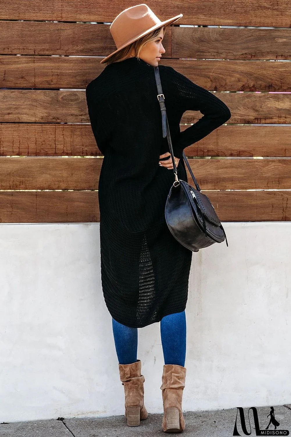 MidiSono - Cashmere Blend Convertible Cardigan