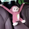 Monkey tissue box set, cartoon animal hanging cute tissue box, car tissue holder, monkey tissue box car bathroom dresser bedroom funny tissue holder