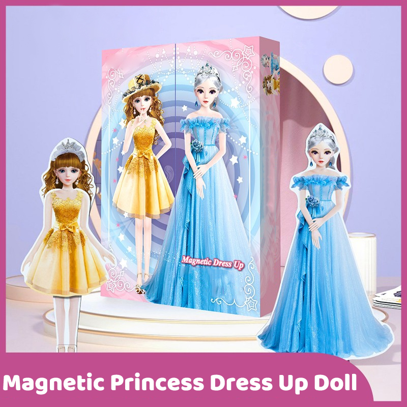 Magnetic Paper Dolls Magnetic Princess Paper Dolls Cutouts Pretend