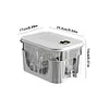 5L Cold Kettle with Faucet & Bracket Refrigerator Juice Water Pitcher for Home