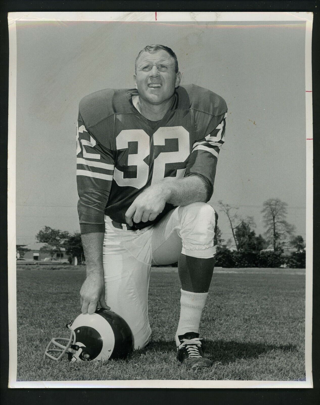 Jack Pardee Los Angeles Rams Team Issued 1964 Press Photo Poster painting