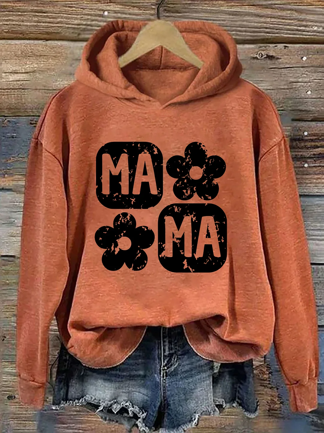 Checker Mama Hoodie