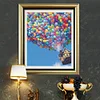 Diamond Painting-Partial Drill Balloon House
