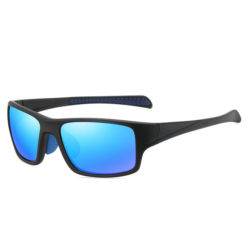 Original Design Solid Color Tac Square Full Frame Sports Sunglasses