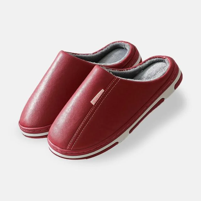Women's Leather Slippers  Stunahome.com
