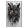 Owl Silhouette-11CT Stamped Cross Stitch 40*70cm/15.75*27.56in(Big Size) tapestrymarket