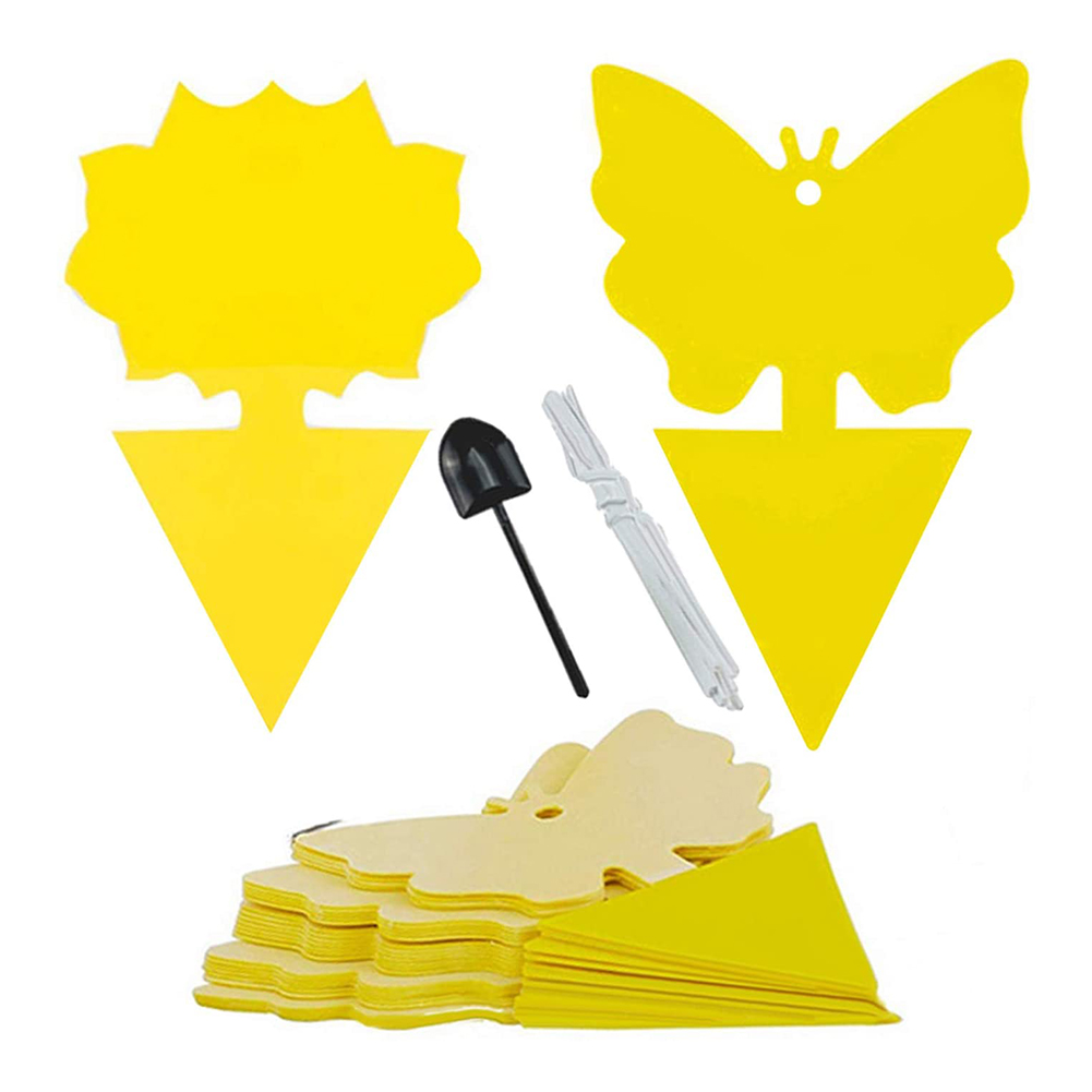 

Yellow double sided sticky fly trap sticky insect board waterproof insect, 501 Original