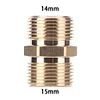 Fitting Hose Coupler Adaptor M22 14/15mm Thread Hose Fitting for Pressure Washer