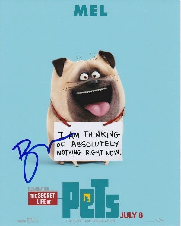 BOBBY MOYNIHAN signed autographed THE SECRETS LIFE OF PETS MEL 8x10 Photo Poster painting