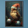 (40*60cm)Christmas Sparrow - Full Round Drill Diamond Painting