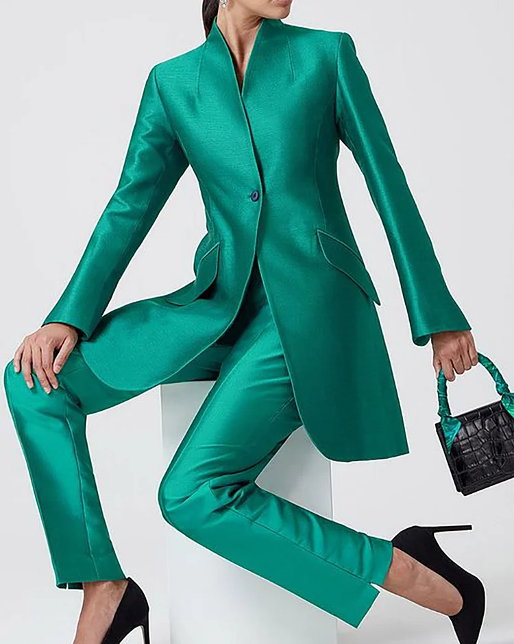 Ladies Casual Versatile Elegant Suit