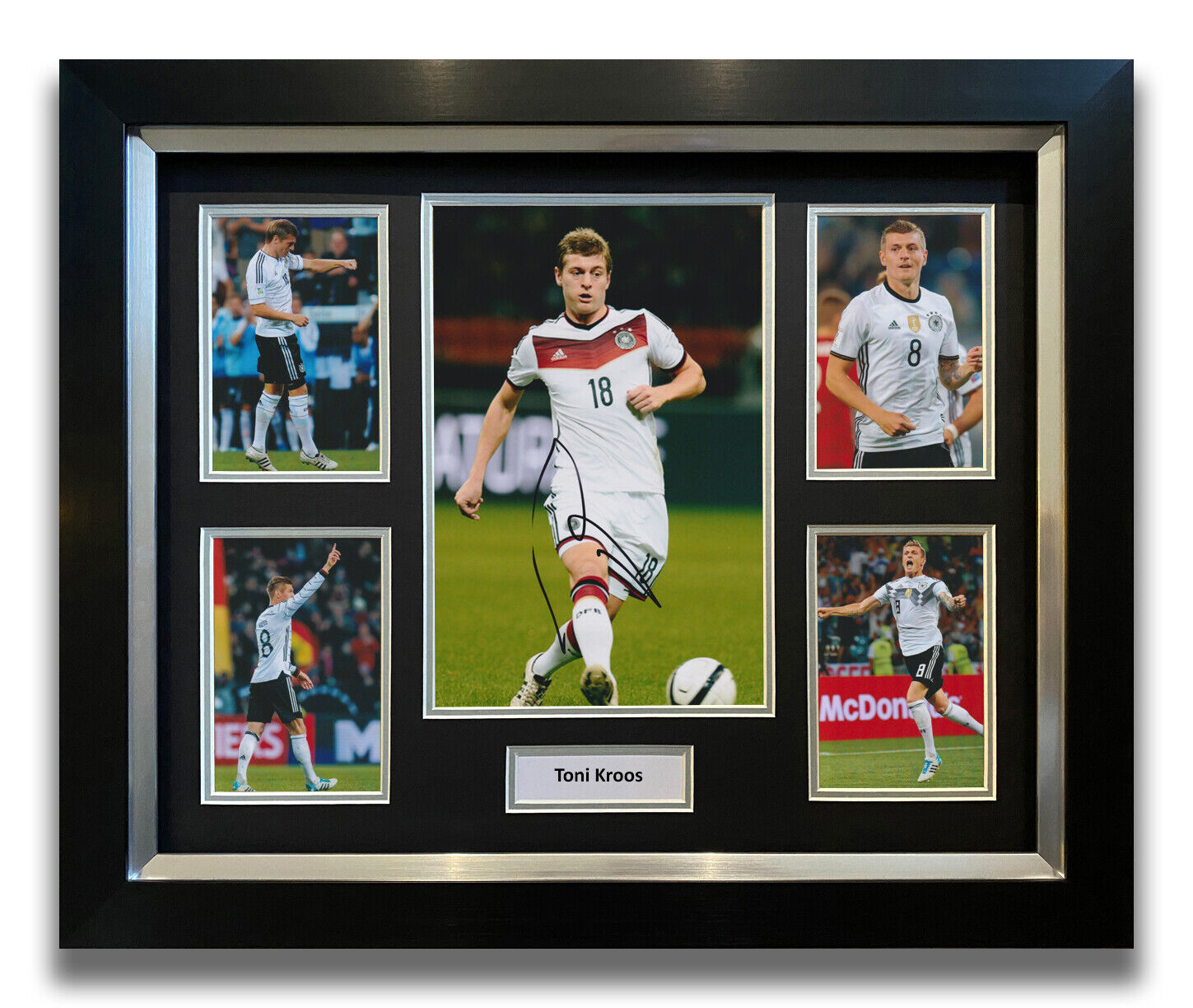 TONI KROOS HAND SIGNED FRAMED Photo Poster painting DISPLAY - GERMANY AUTOGRAPH.