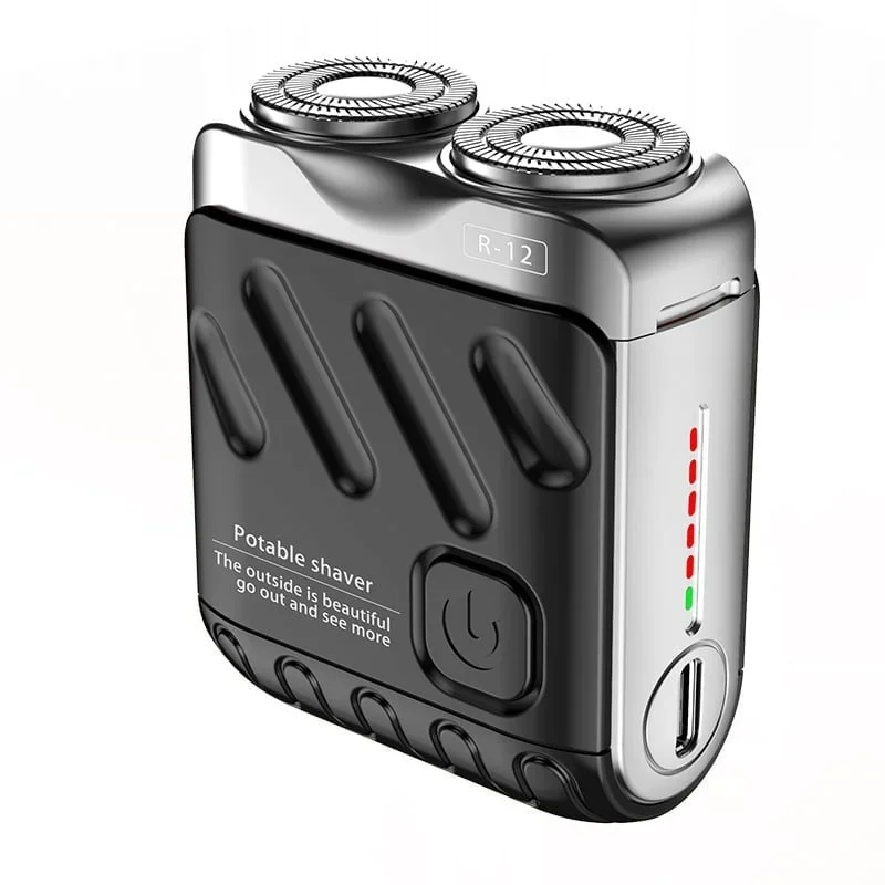 🔥Portable Rotary Dual Ring Electric Shaver